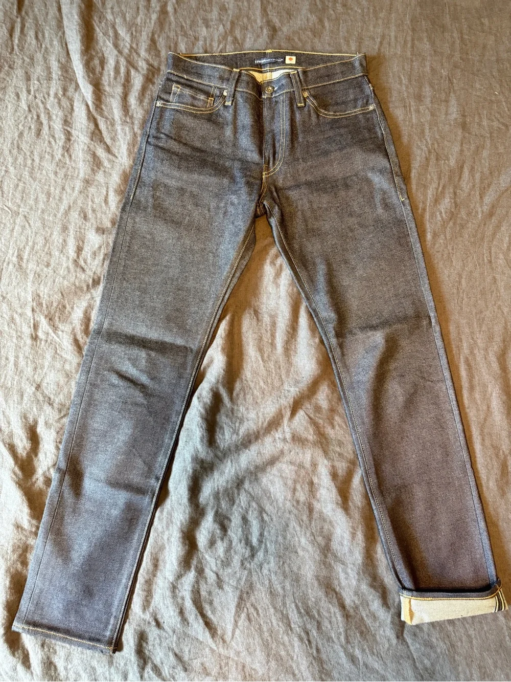Levi’s 511™ Slim Fit Japanese Selvedge Men's Jeans, Size 29/32, Crisp Dark Wash